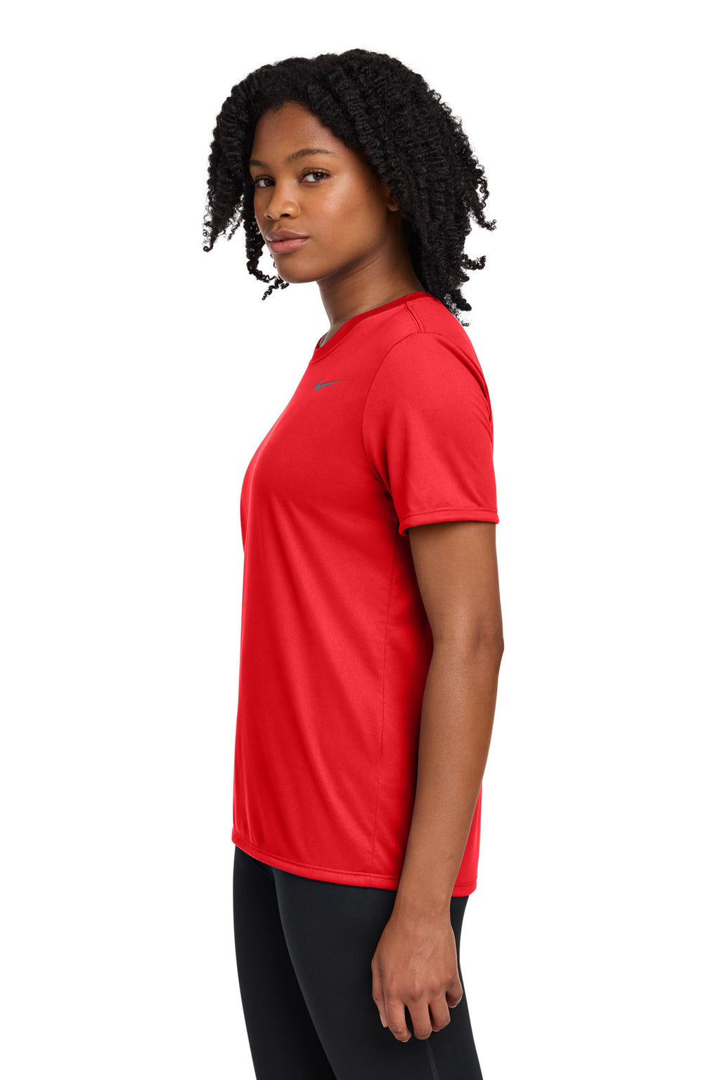 Nike Women's Team rLegend Tee DV7312 - University Red - side