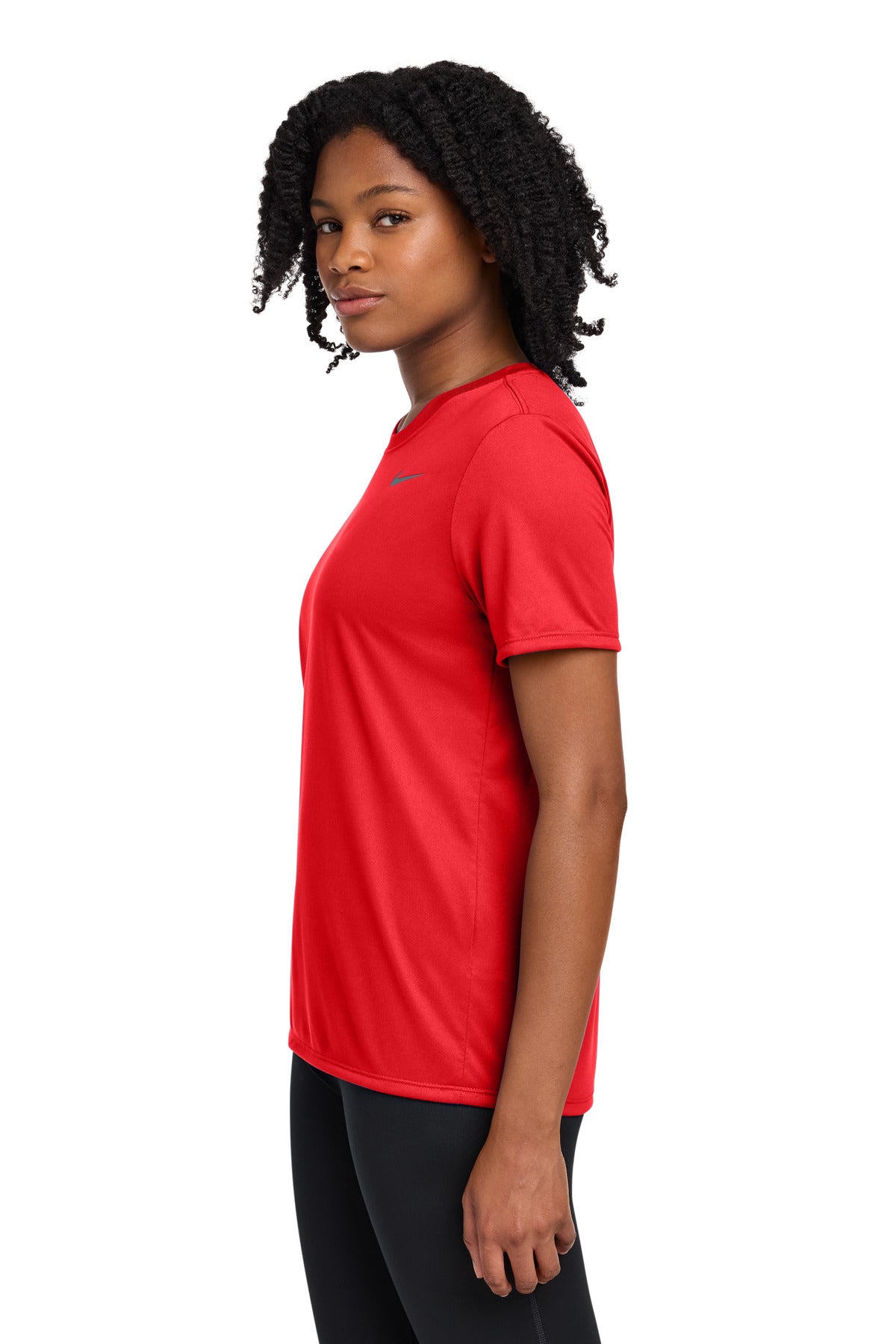 Nike Women's Team rLegend Tee DV7312 - University Red - side