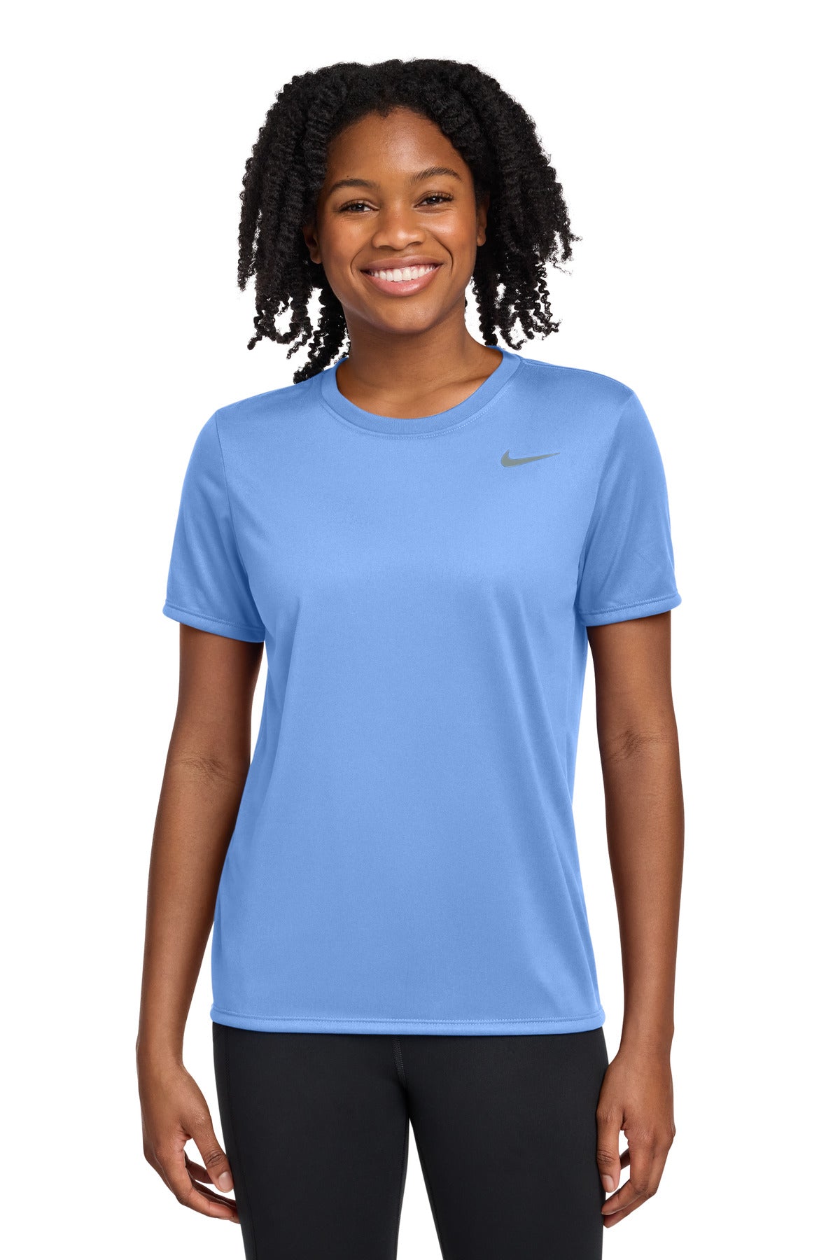 Nike Women's Team rLegend Tee DV7312 - Valor Blue - front