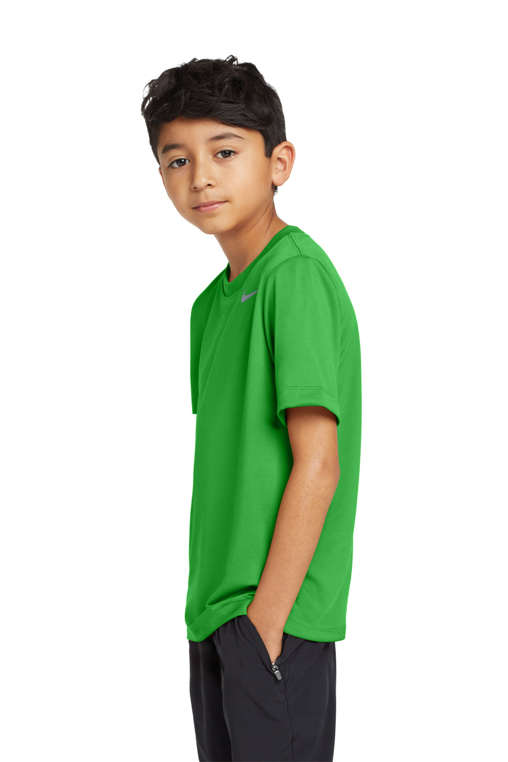 Nike Youth Team rLegend Tee DV7317 - Apple Green - side
