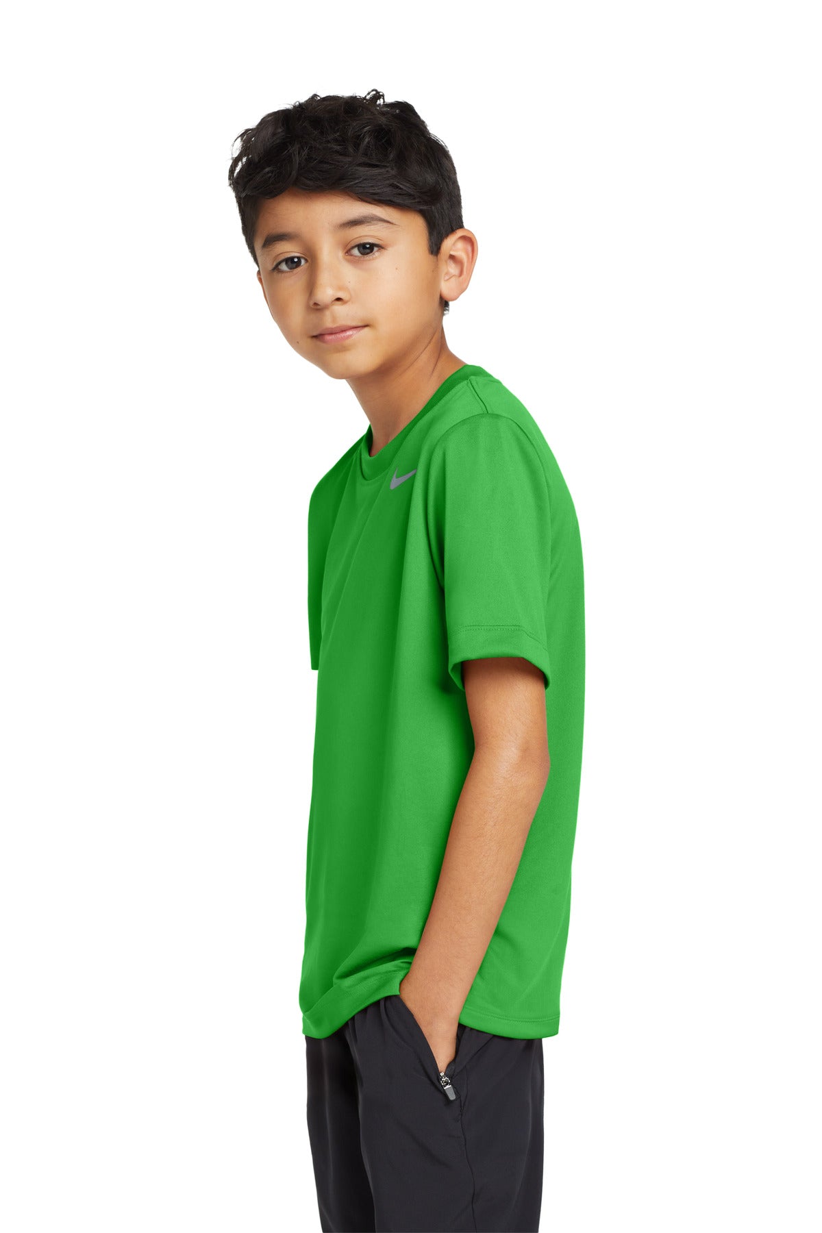 Nike Youth Team rLegend Tee DV7317 - Apple Green - side