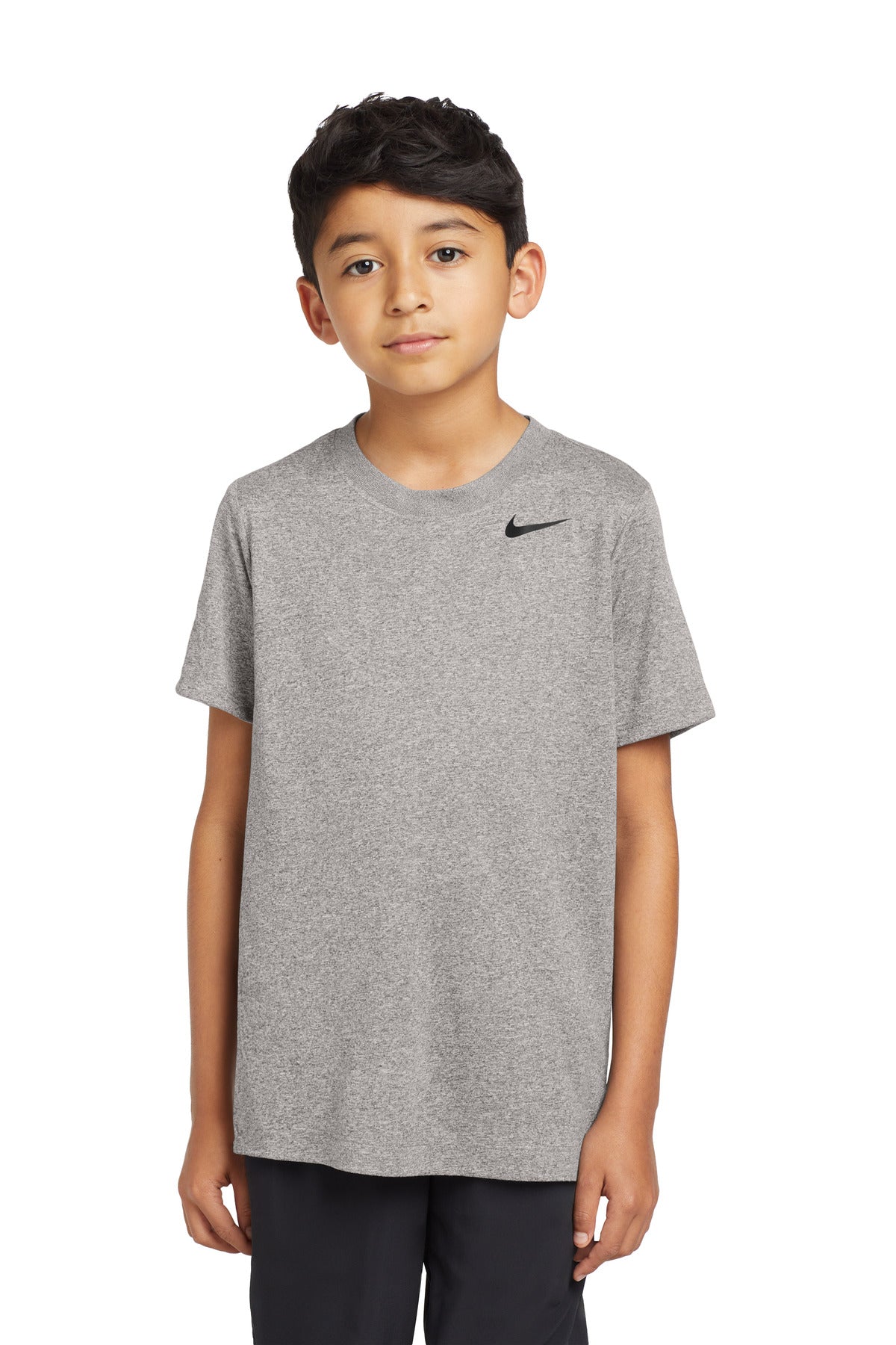 Nike Youth Team rLegend Tee DV7317 - Carbon Heather - front