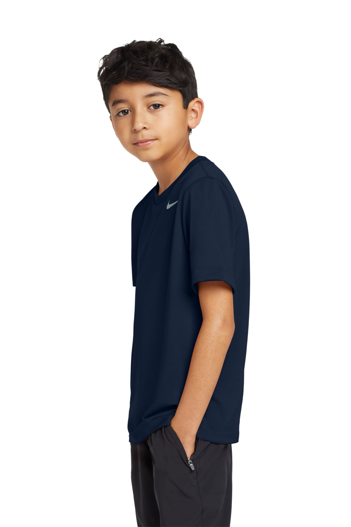Nike Youth Team rLegend Tee DV7317 - College Navy - side