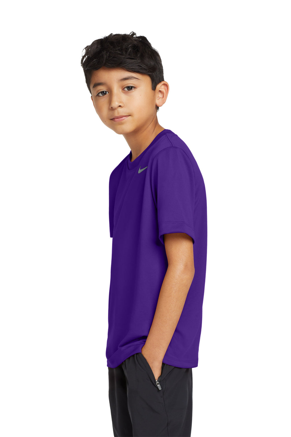 Nike Youth Team rLegend Tee DV7317 - Court Purple - side
