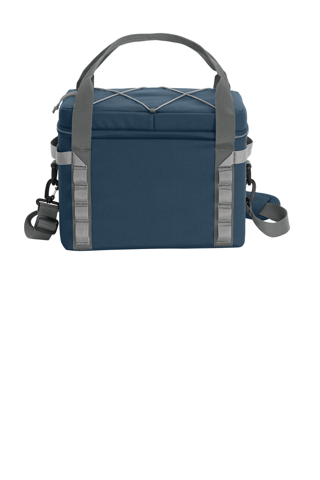 Eddie Bauer Max Cool 24-Can Cooler EB800 - River Blue Navy/ Chrome - back