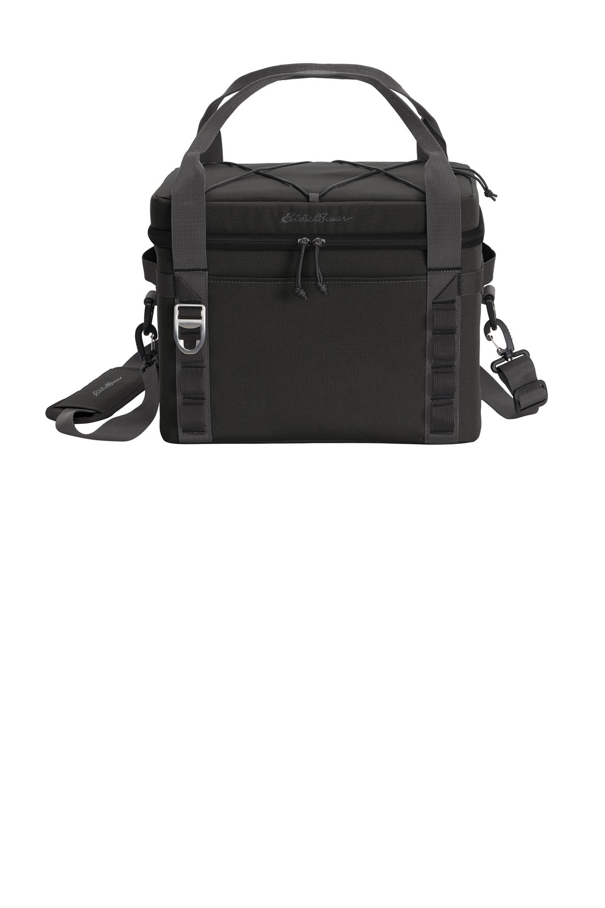 Eddie Bauer Max Cool 24-Can Cooler EB800 - Black/ Grey Steel - front