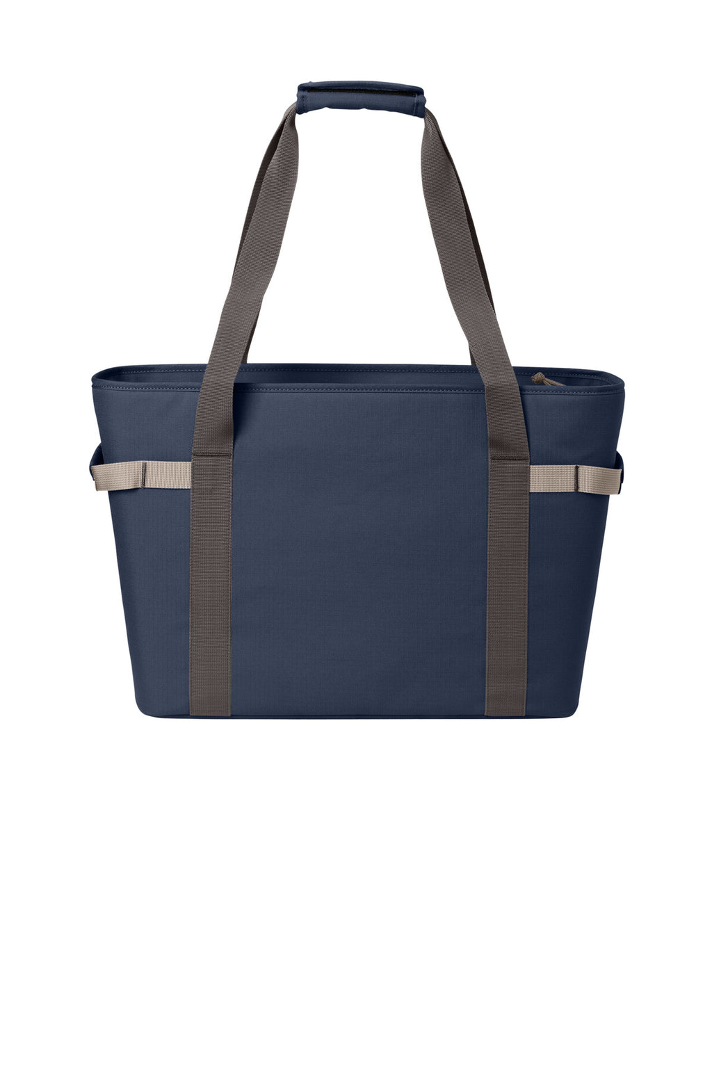 Eddie Bauer Max Cool Tote Cooler EB801 - River Blue Navy/ Chrome - back