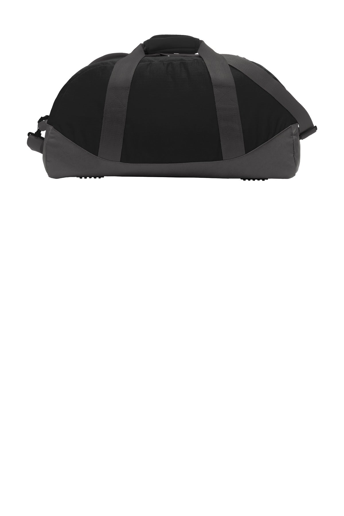 Eddie Bauer Medium Ripstop Duffel. EB900 - Black/ Grey Steel - back