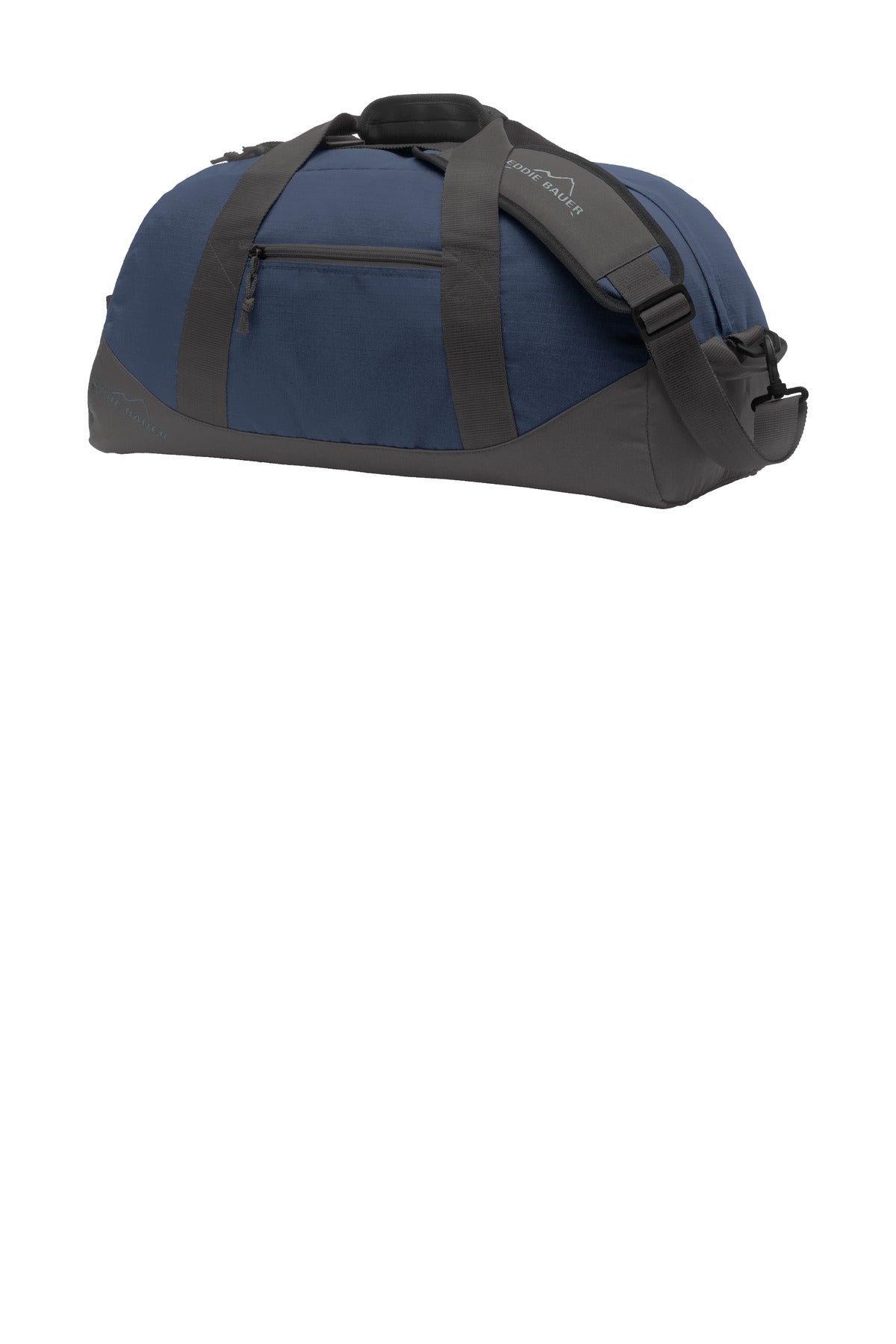 Eddie Bauer Medium Ripstop Duffel. EB900 - Coast Blue/ Grey Steel - front