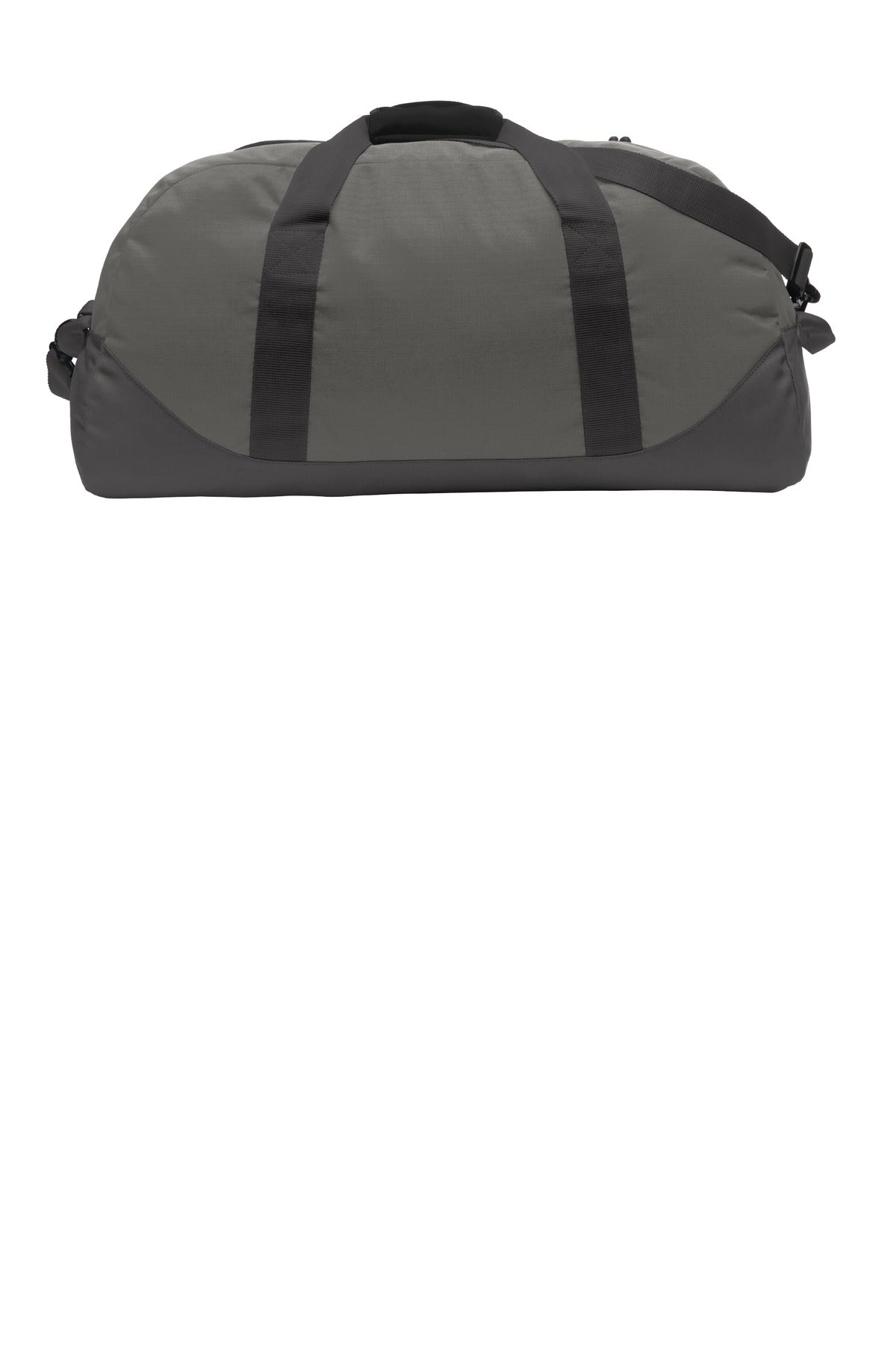 Eddie Bauer Large Ripstop Duffel. EB901 - Pewter Grey/ Grey Steel - back