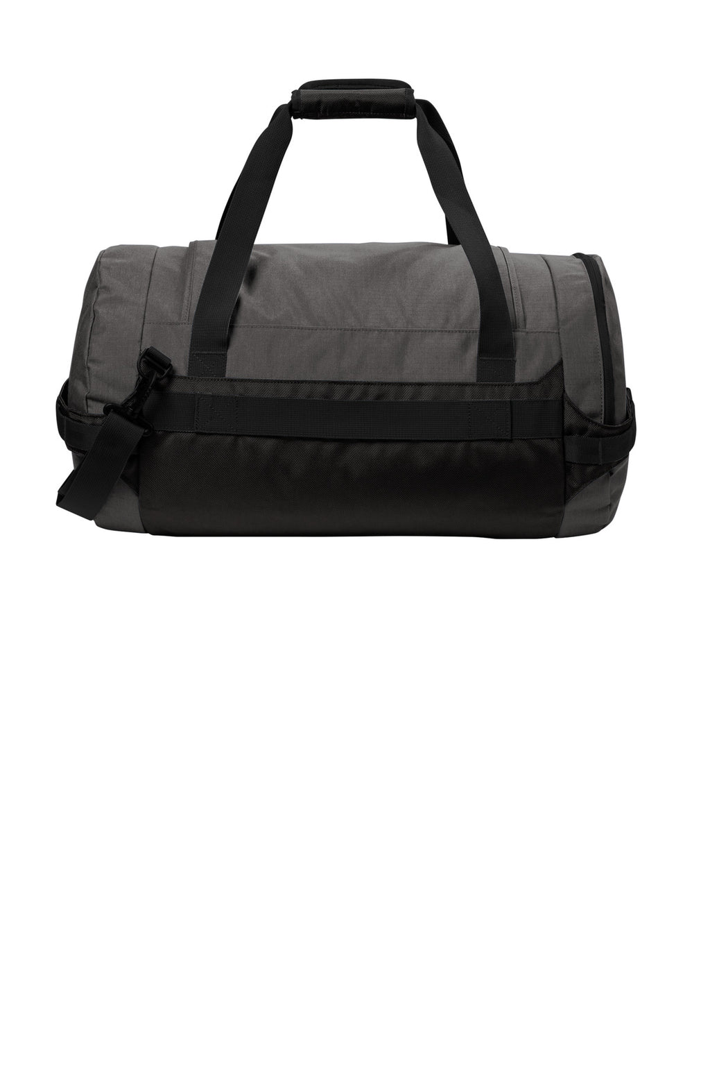 Eddie Bauer Tour Duffel EB905 - Grey Steel Heather/ Black - back