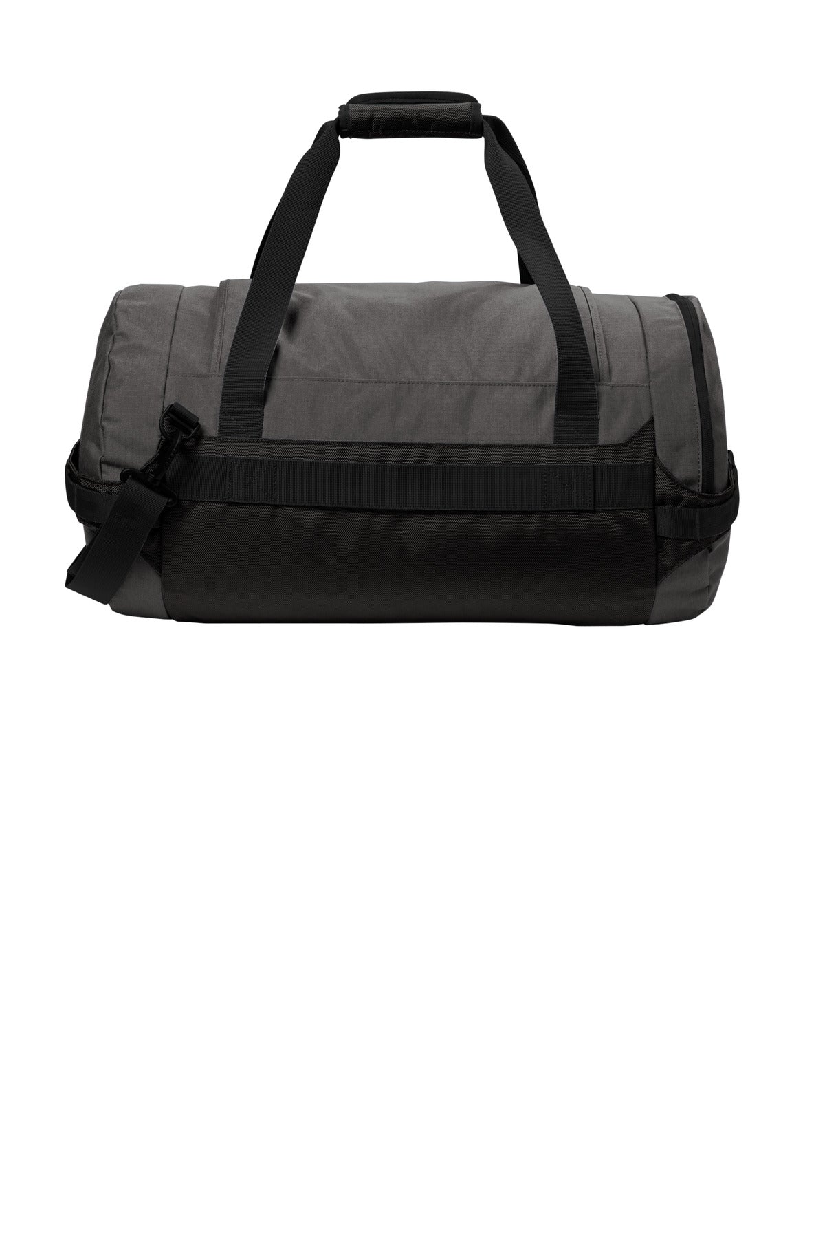 Eddie Bauer Tour Duffel EB905 - Grey Steel Heather/ Black - back