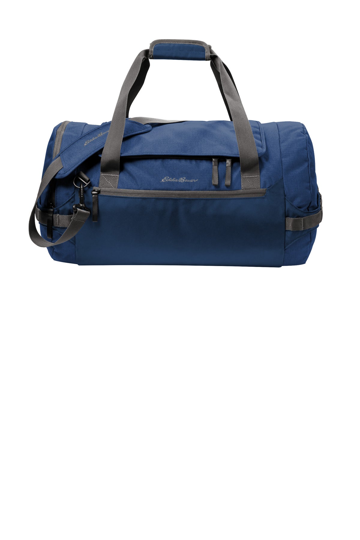 Eddie Bauer Tour Duffel EB905 - Sapphire Blue/ Grey Steel - front