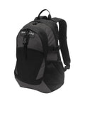 Eddie Bauer Ripstop Backpack. EB910 - Black/ Grey Steel - front