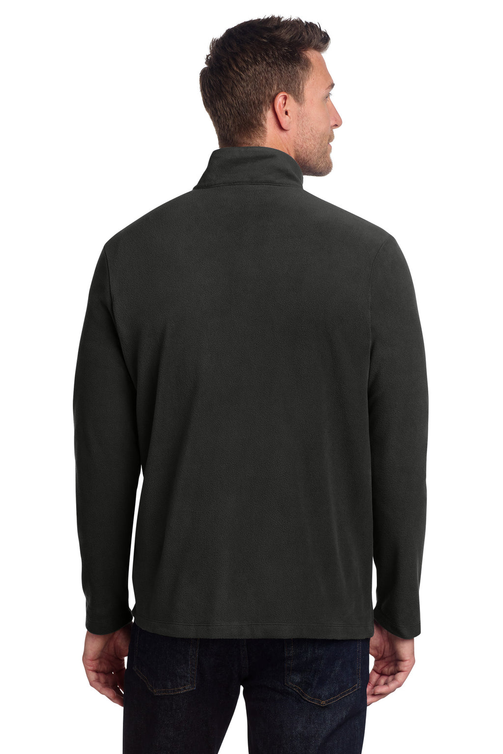 Port Authority Accord Microfleece Jacket F151 - Black - back