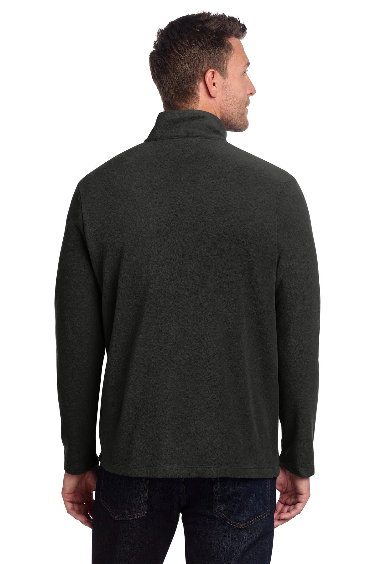 Port Authority Accord Microfleece Jacket F151 - Black - back