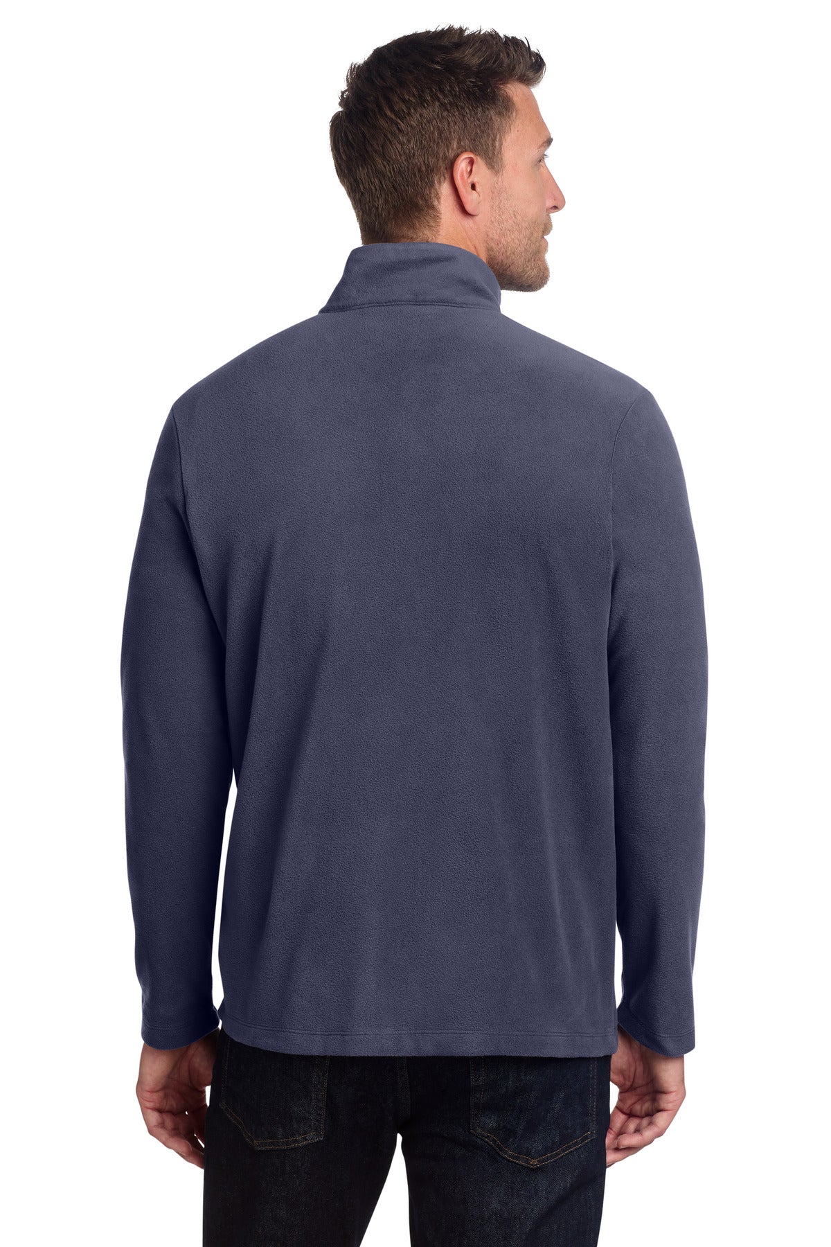 Port Authority Accord Microfleece Jacket F151 - Navy - back