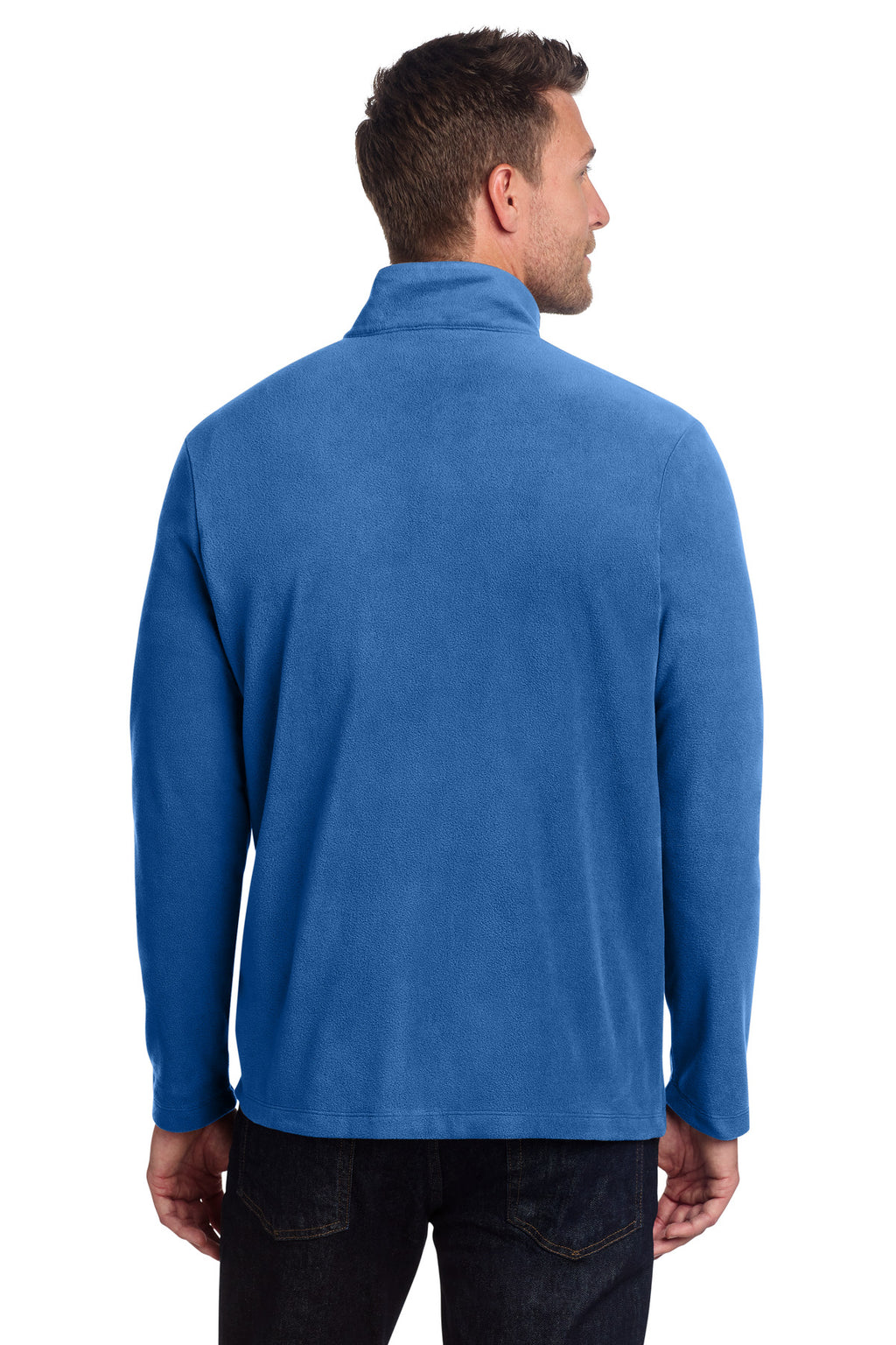 Port Authority Accord Microfleece Jacket F151 - Royal - back