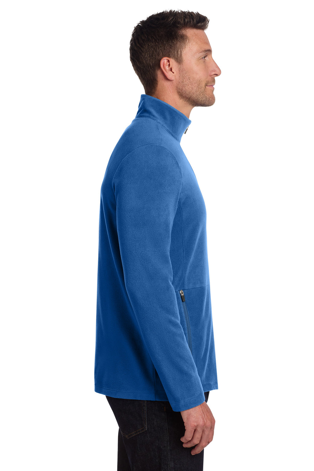 Port Authority Accord Microfleece Jacket F151 - Royal - side