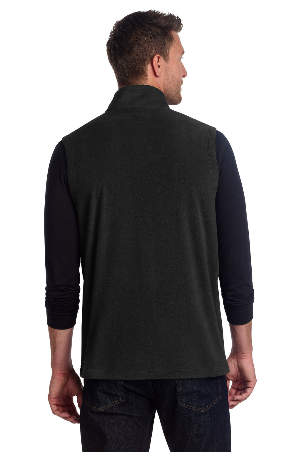 Port Authority Accord Microfleece Vest F152 - Black - back