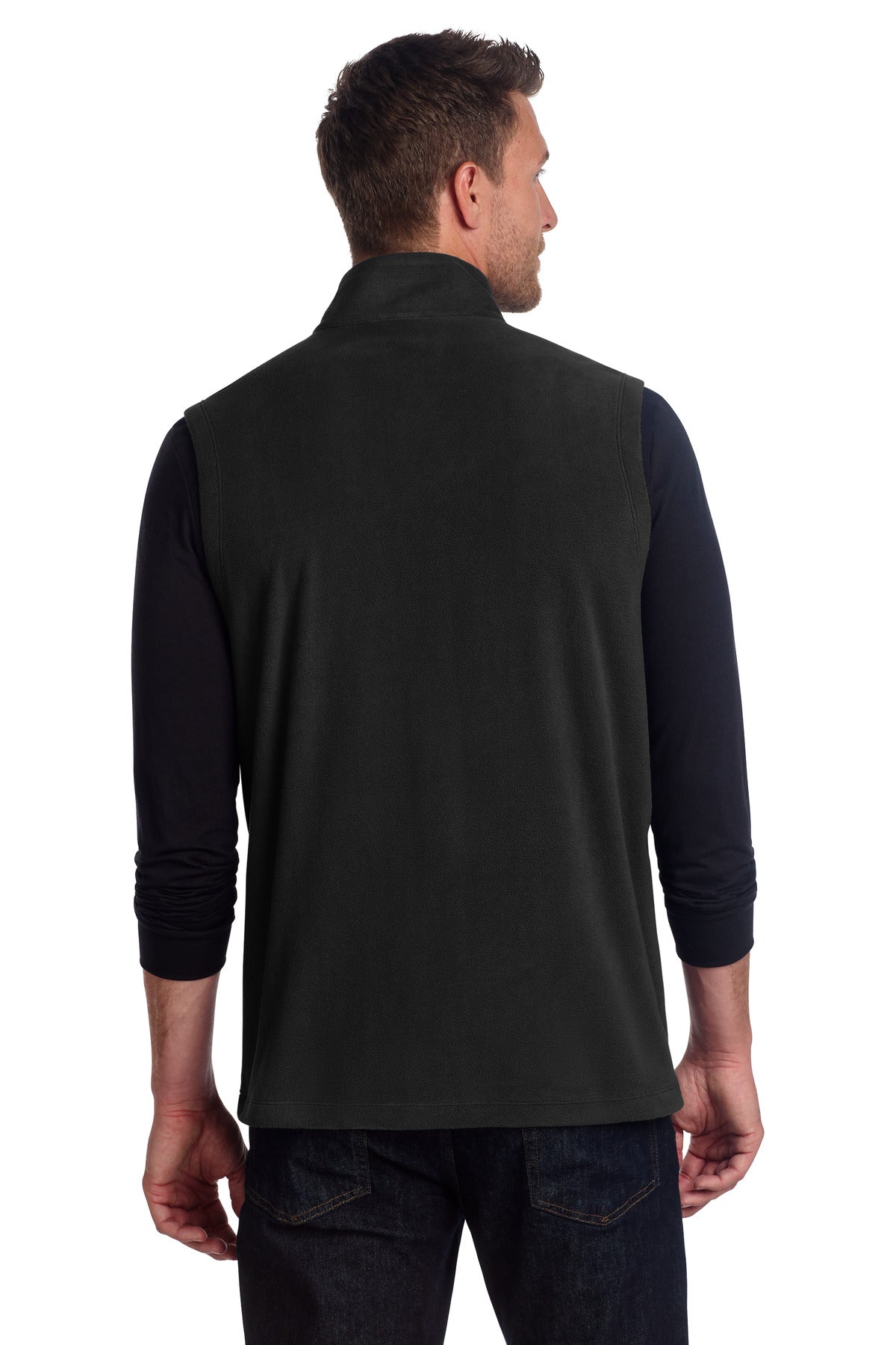 Port Authority Accord Microfleece Vest F152 - Black - back