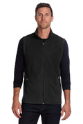 Port Authority Accord Microfleece Vest F152 - Black - front