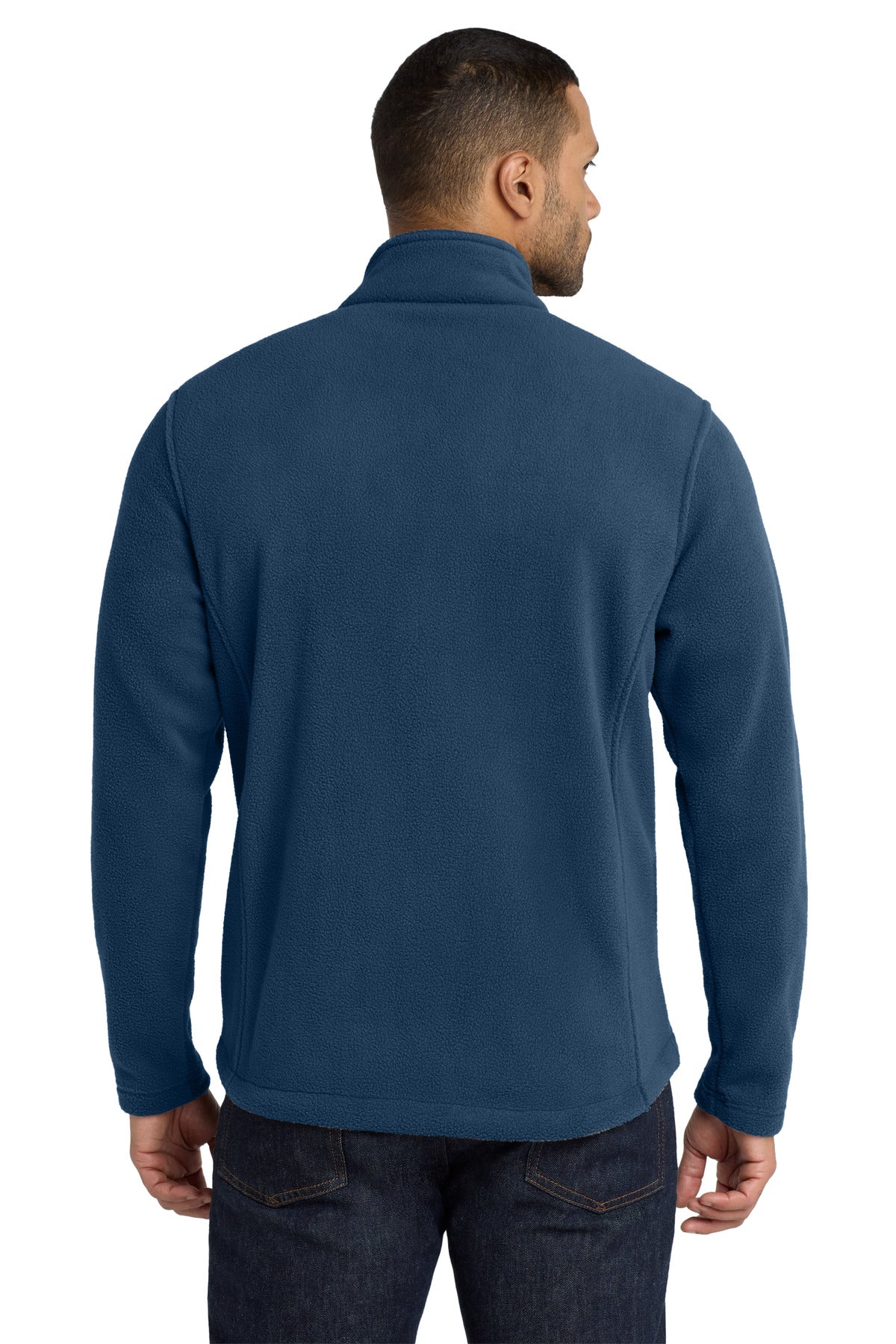 Port Authority Value Fleece Jacket. F217 - Insignia Blue - back