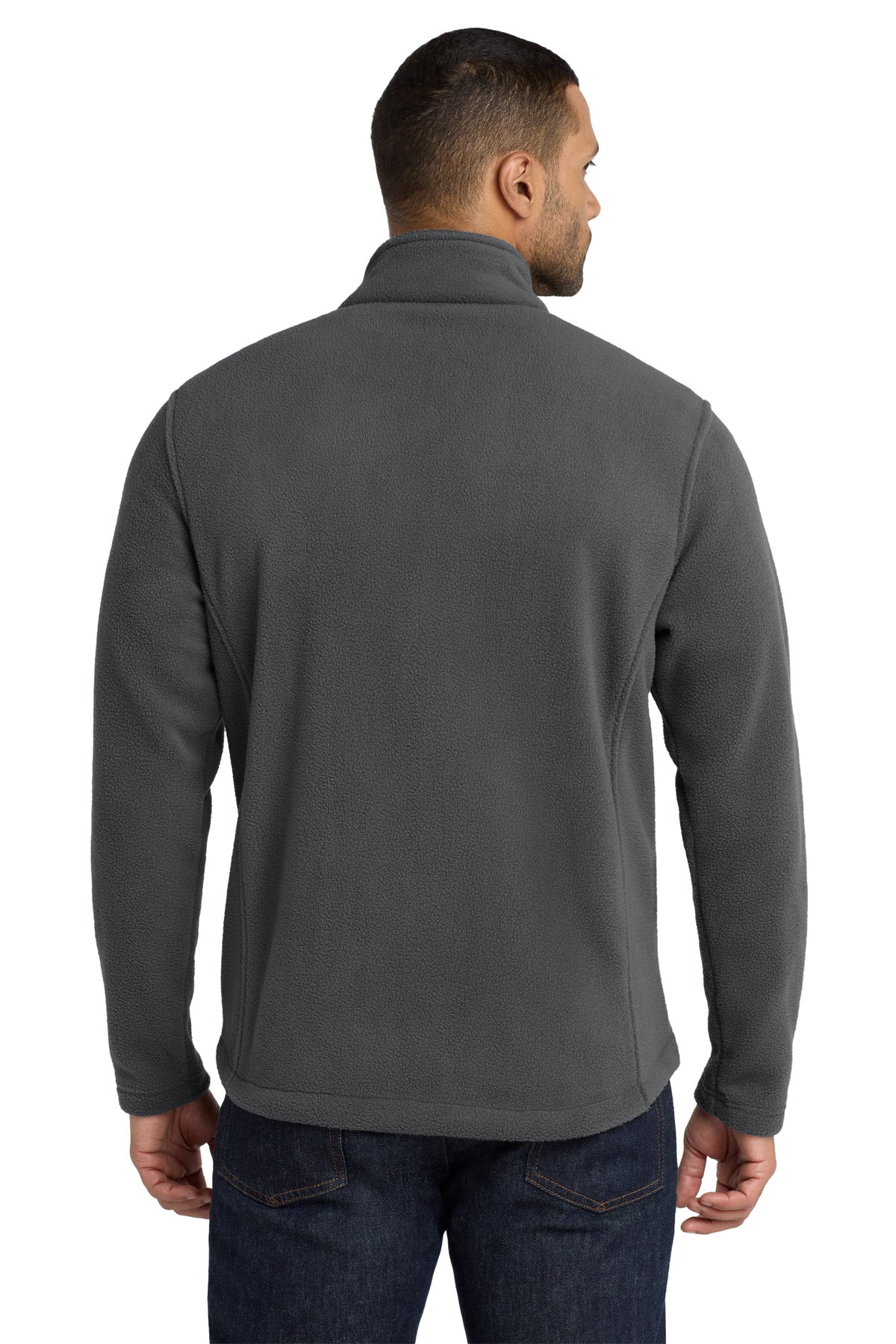 Port Authority Value Fleece Jacket. F217 - Iron Grey - back