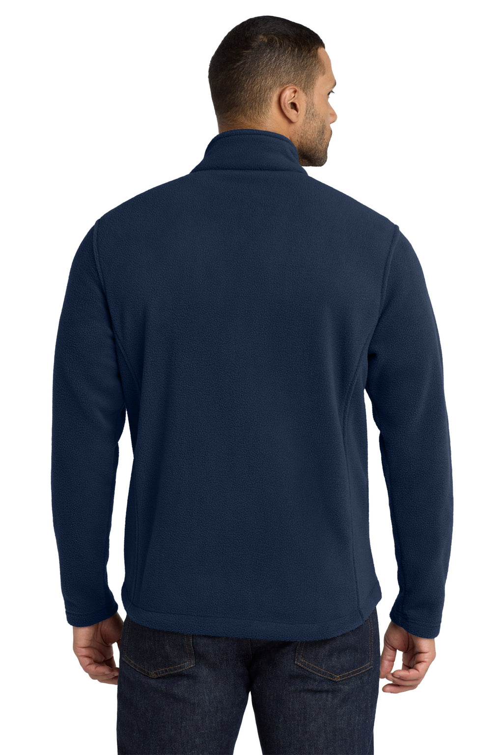 Port Authority Value Fleece Jacket. F217 - True Navy - back