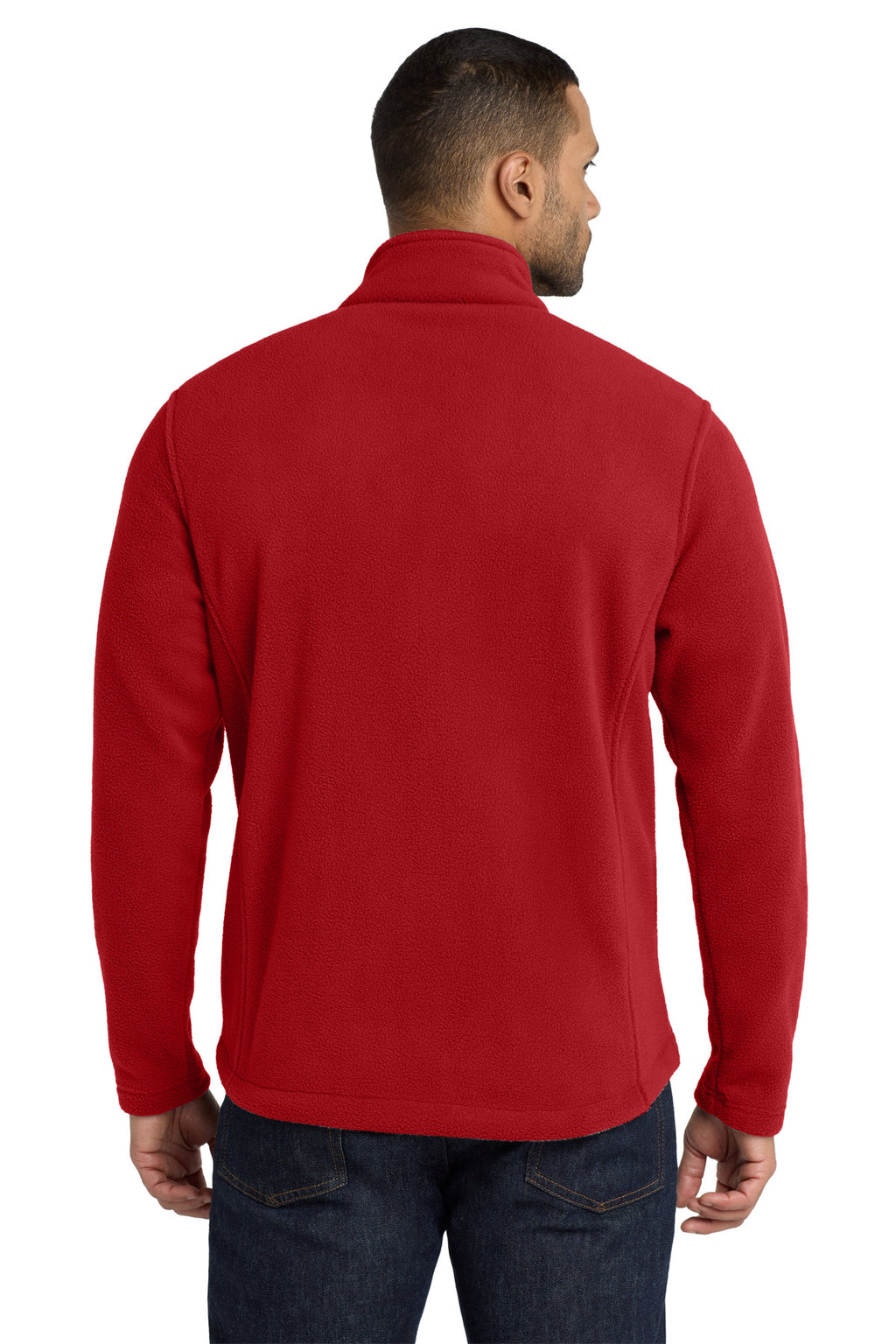 Port Authority Value Fleece Jacket. F217 - True Red - back