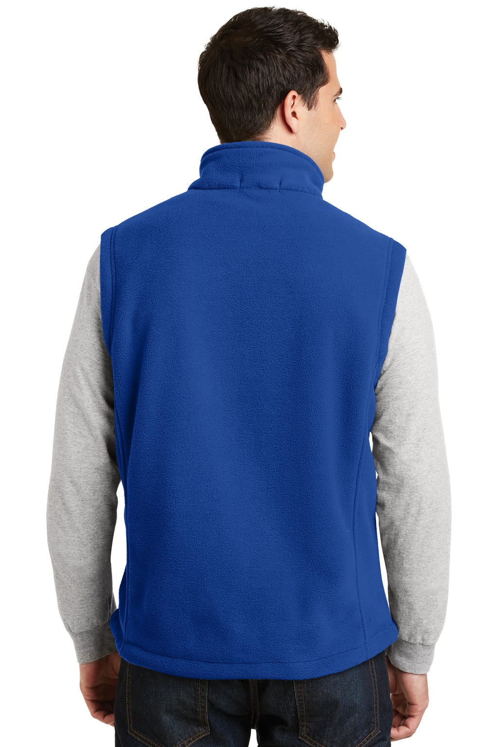 Port Authority Value Fleece Vest. F219 - True Royal - back