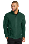 Port Authority C-FREE Raglan Fleece F700 - Dark Green - front