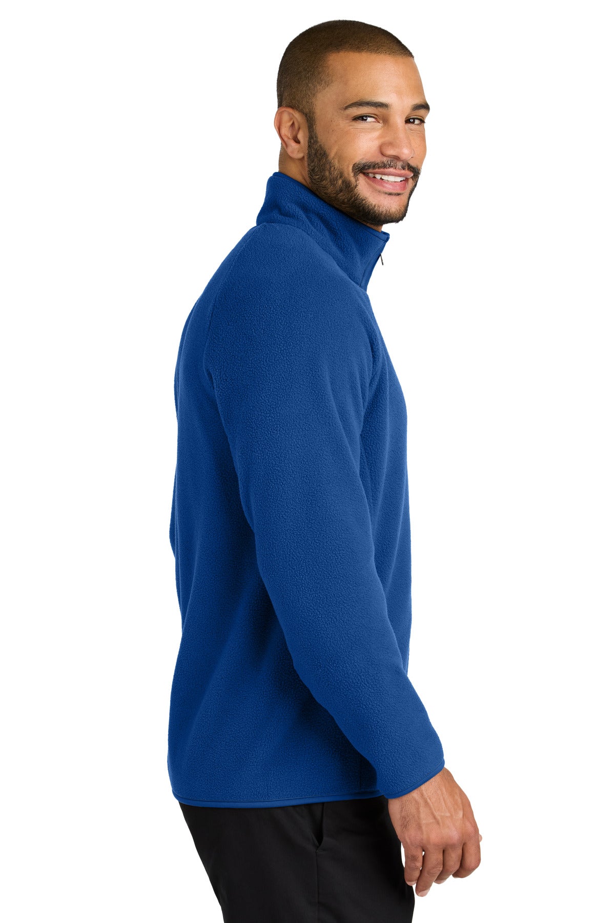 Port Authority C-FREE Raglan Fleece F700 - True Royal - side