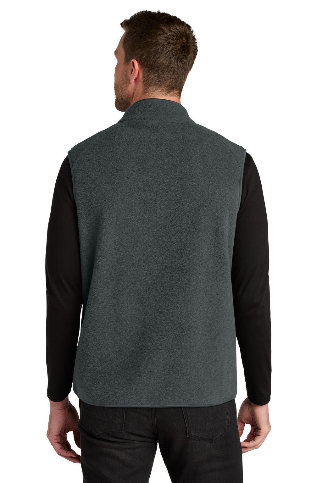 Port Authority C-FREE Fleece Vest F702 - Grey Steel - back
