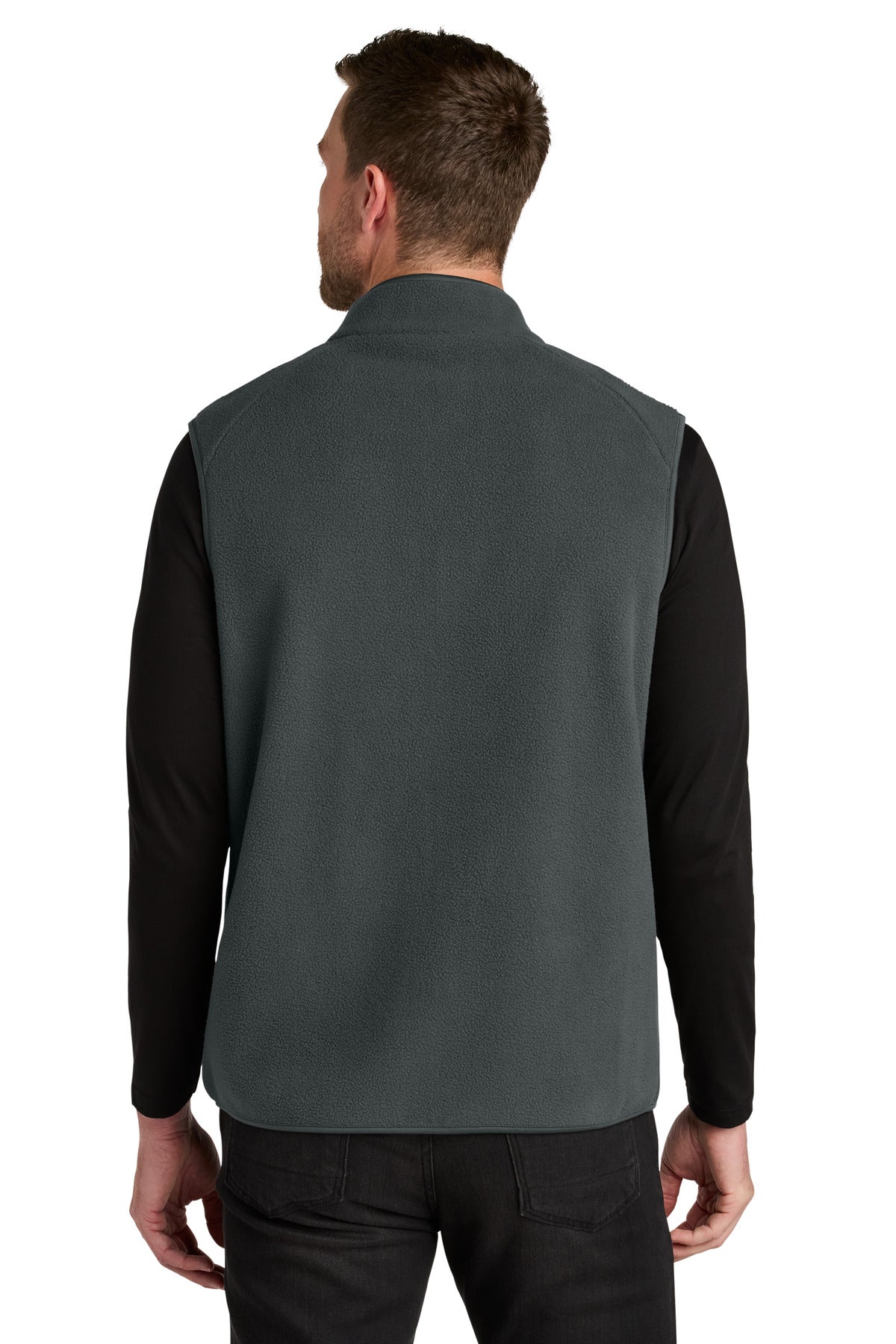Port Authority C-FREE Fleece Vest F702 - Grey Steel - back