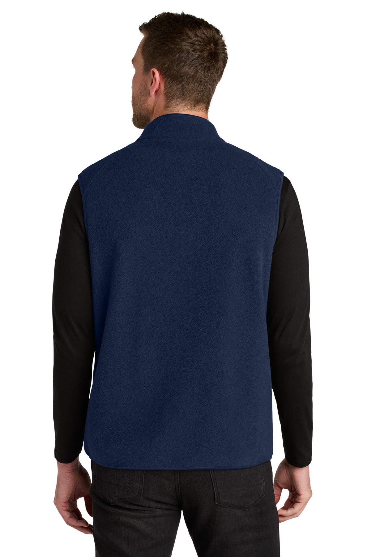 Port Authority C-FREE Fleece Vest F702 - True Navy - back