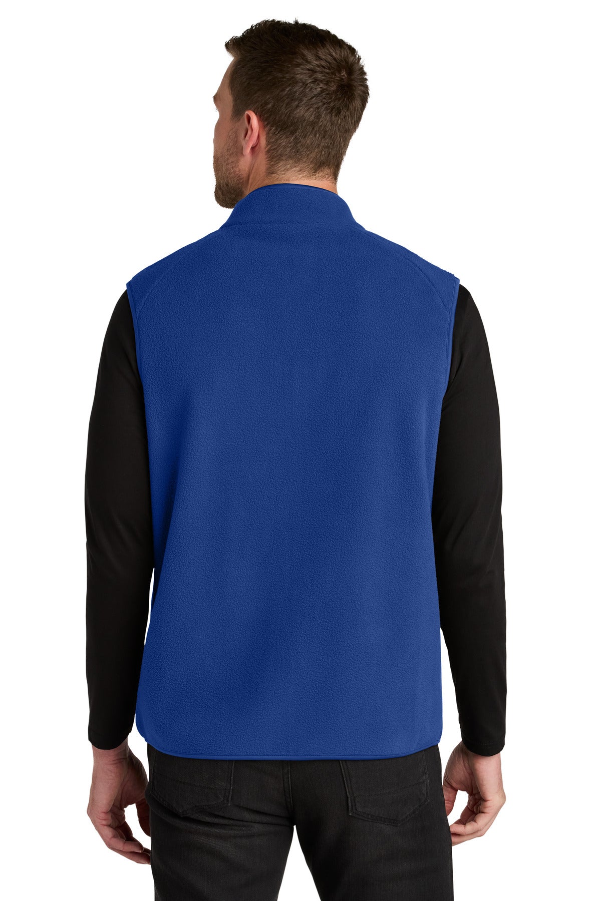 Port Authority C-FREE Fleece Vest F702 - True Royal - back