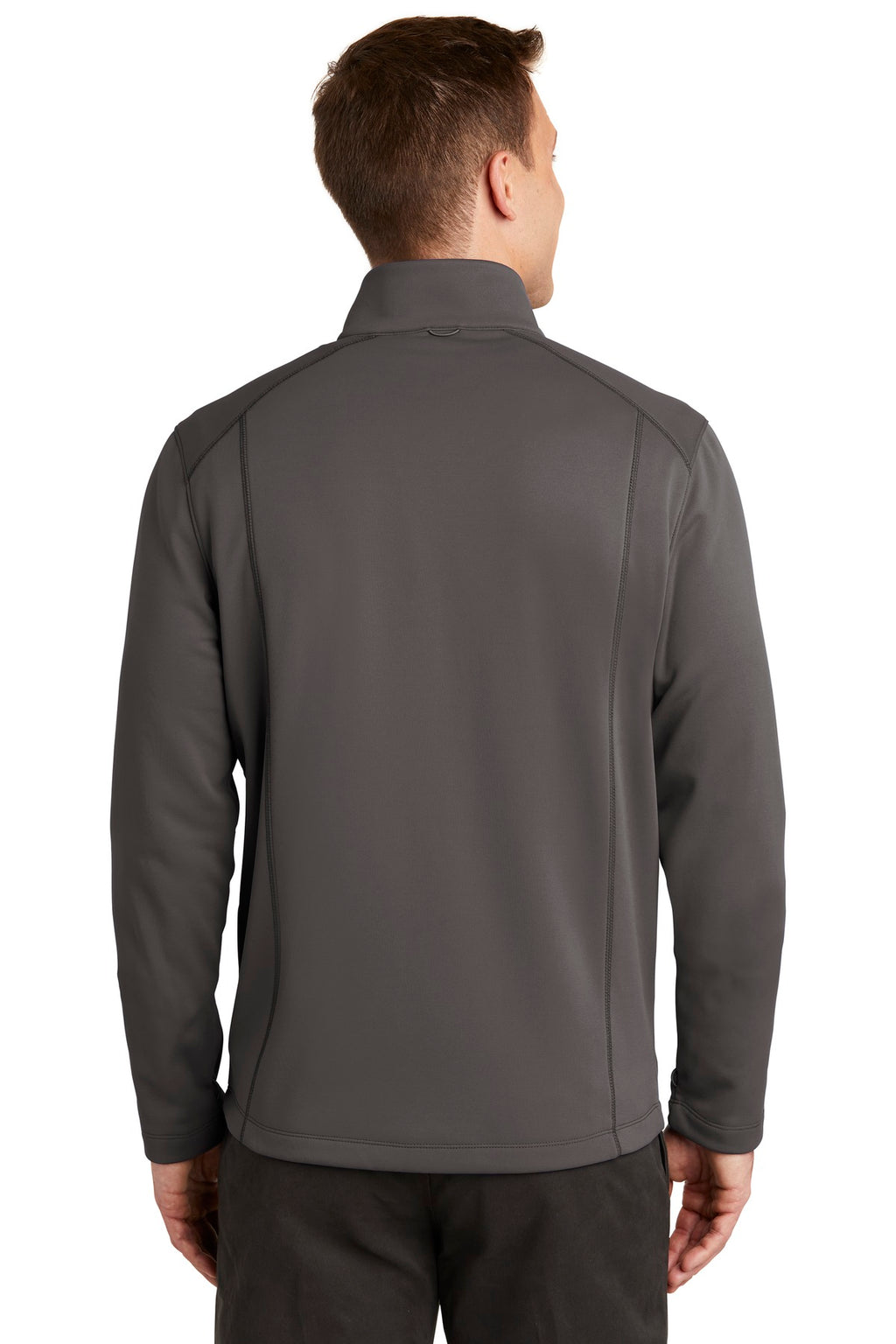Port Authority Collective Smooth Fleece Jacket. F904 - Graphite - back