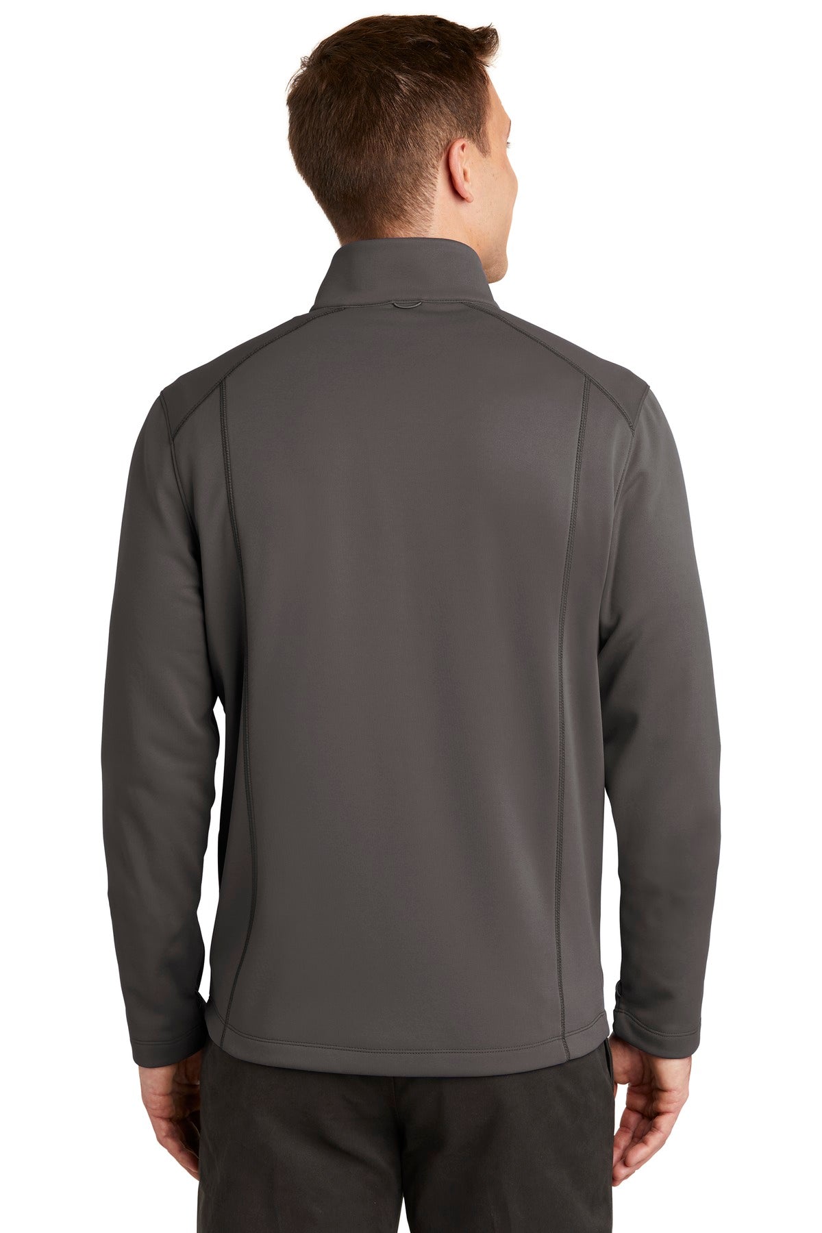 Port Authority Collective Smooth Fleece Jacket. F904 - Graphite - back