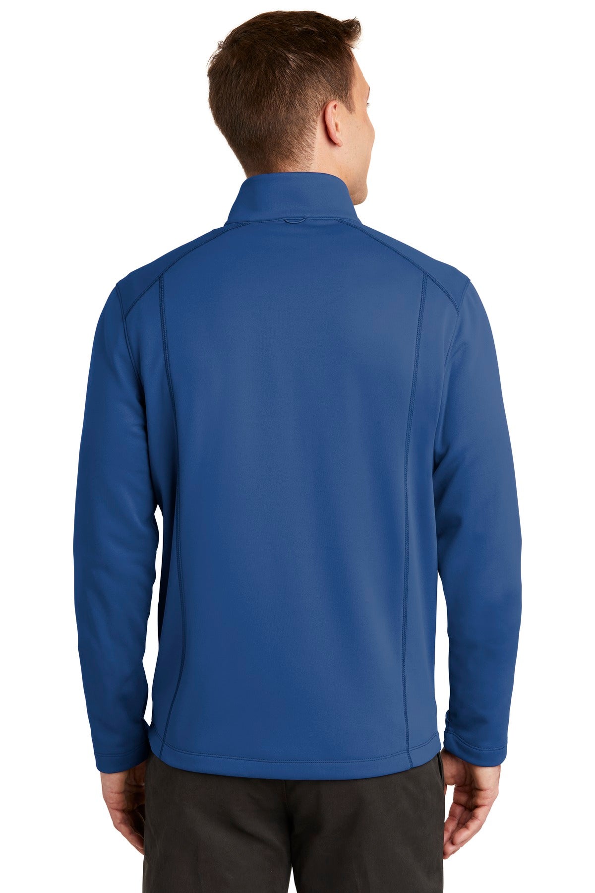 Port Authority Collective Smooth Fleece Jacket. F904 - Night Sky Blue - back