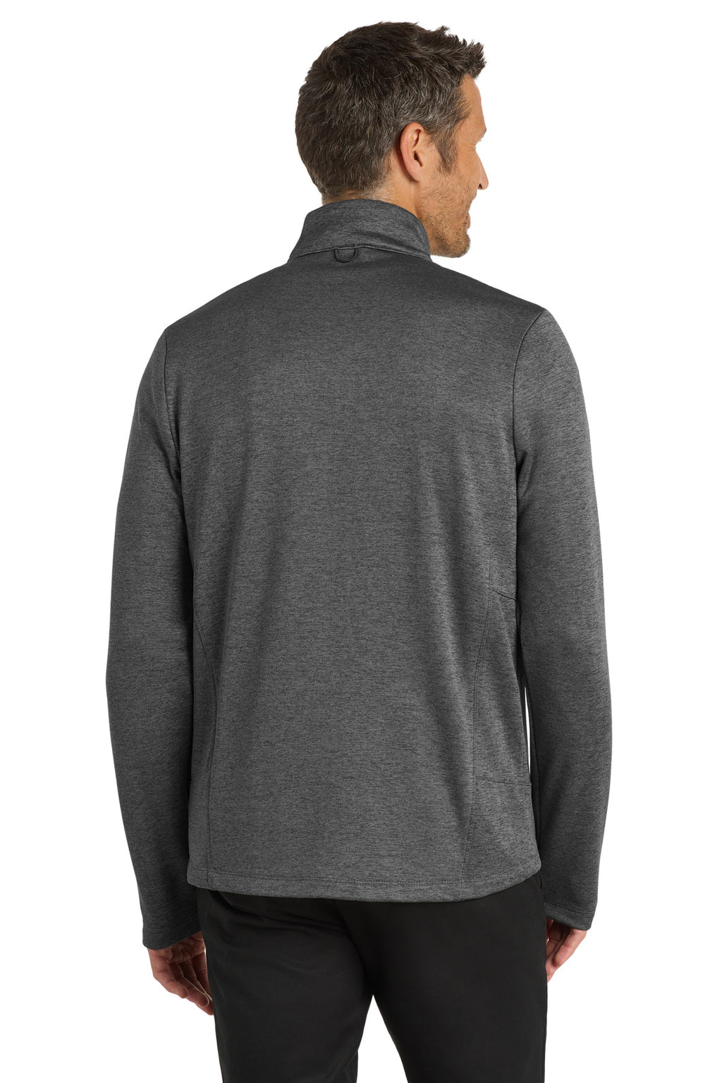 Port Authority Collective Striated Fleece Jacket. F905 - Sterling Grey Heather - back