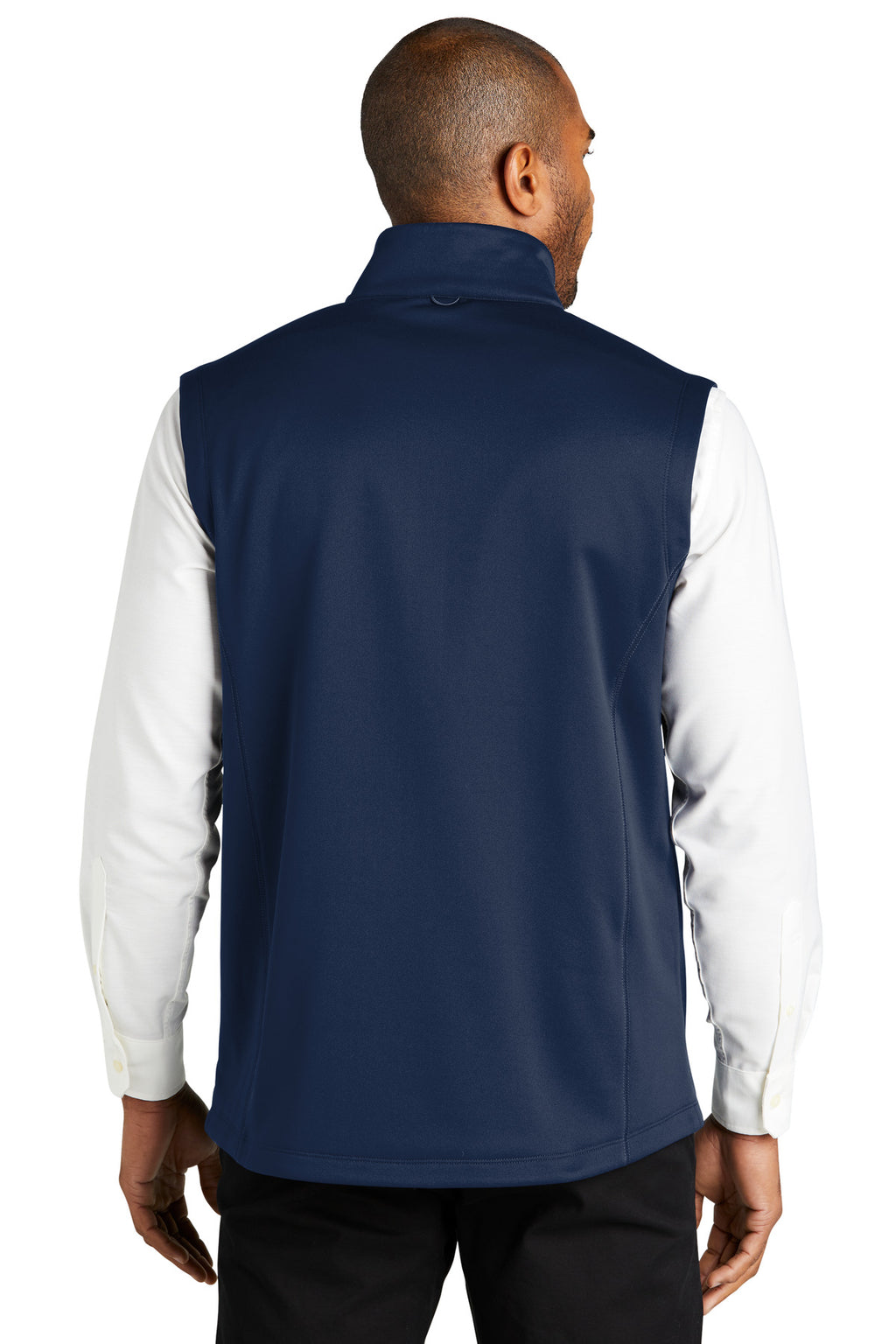 Port Authority Collective Smooth Fleece Vest F906 - River Blue Navy - back