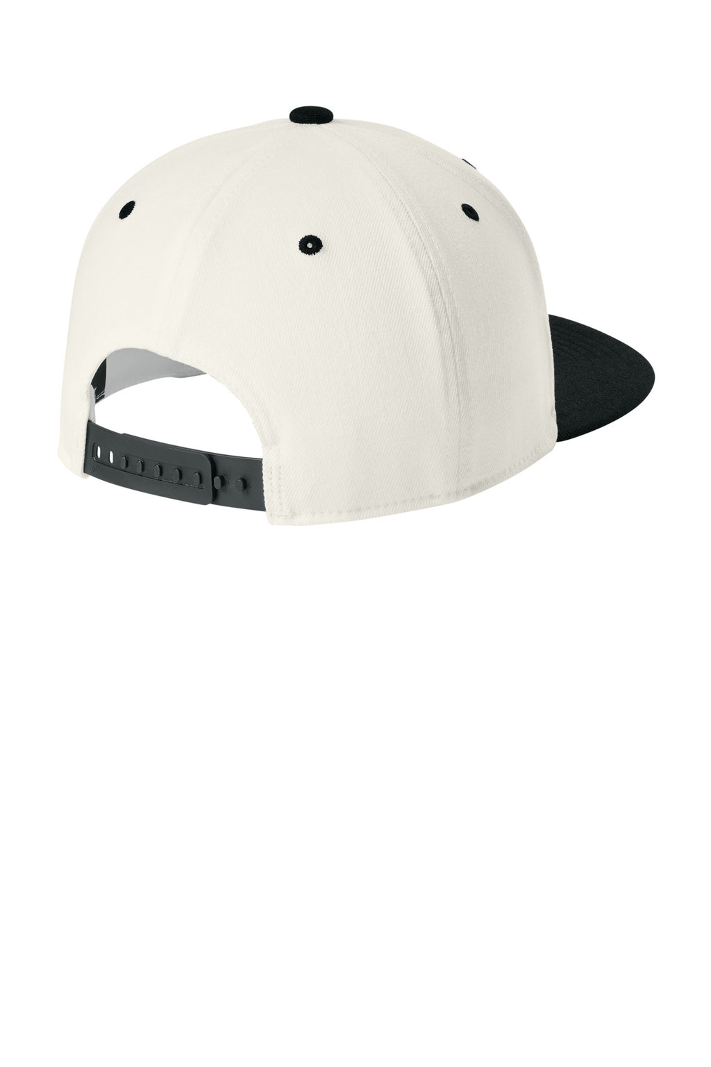 Flexfit 110 Snapback Cap FF110F - Natural/ Black - back