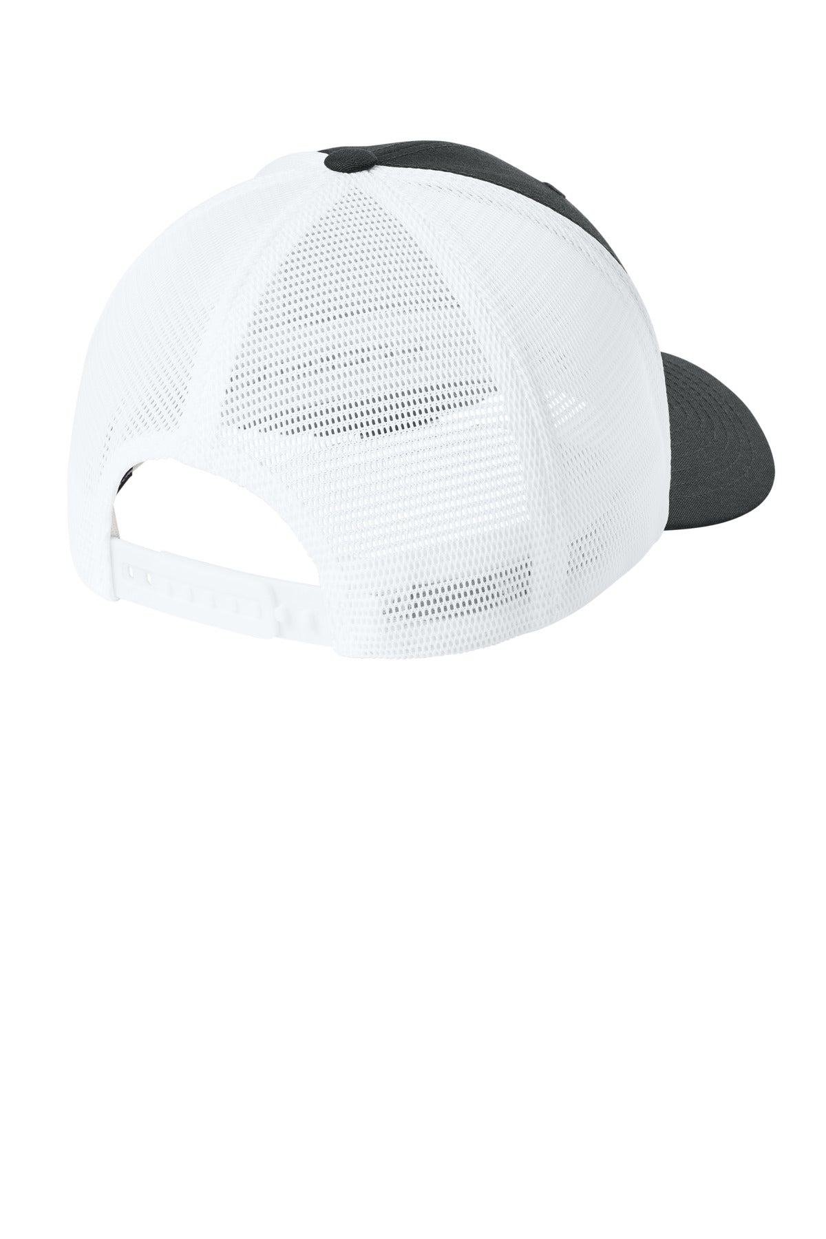 Flexfit 110 Mesh Cap FF110M - Black/ White - back