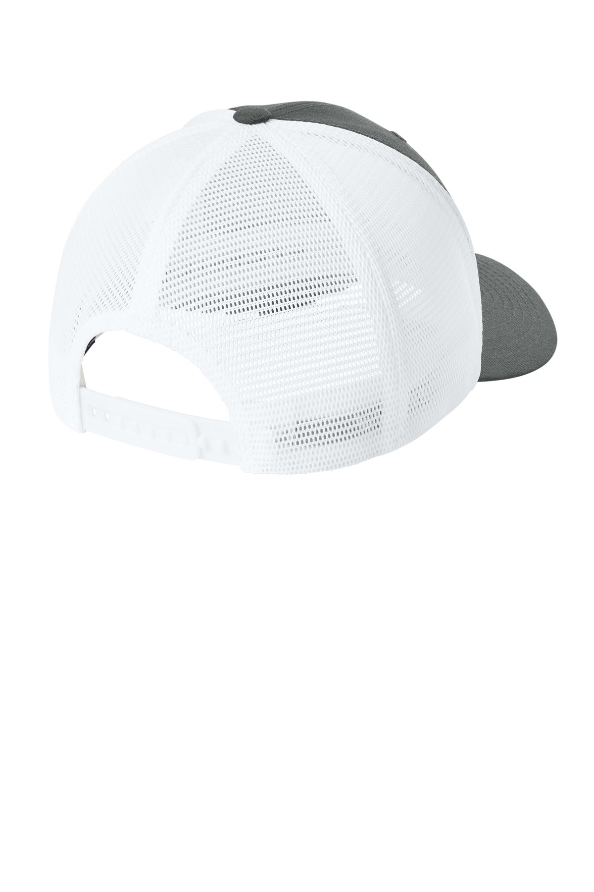 Flexfit 110 Mesh Cap FF110M - Charcoal/ White - back