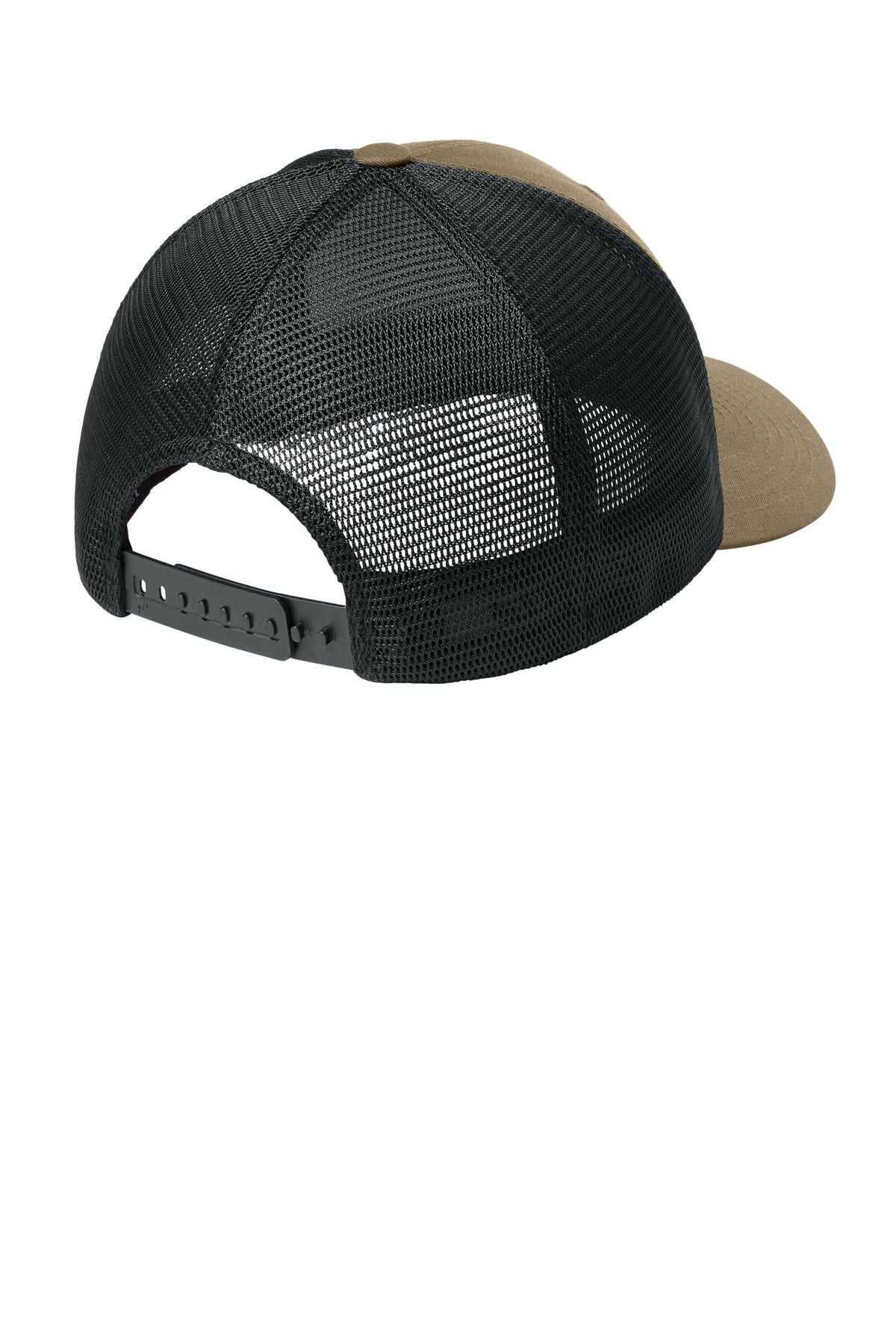 Flexfit 110 Mesh Cap FF110M - Coyote Brown/ Black - back