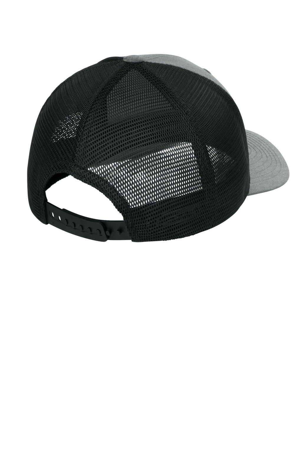 Flexfit 110 Mesh Cap FF110M - Heather Grey/ Black - back
