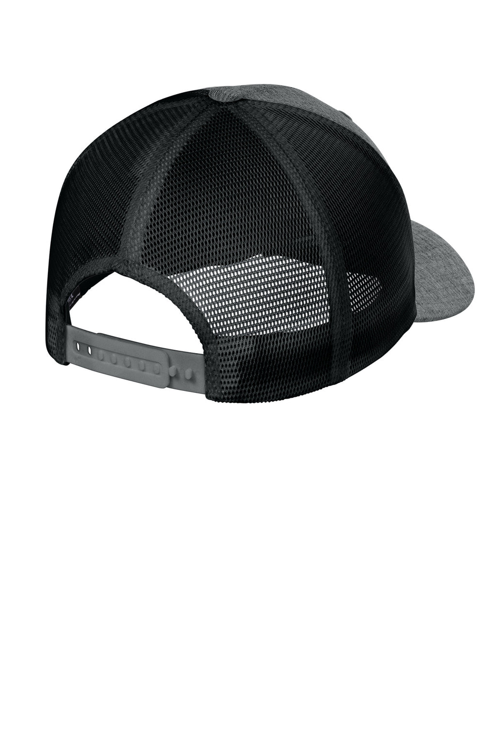 Flexfit 110 Mesh Cap FF110M - Melange Charcoal/ Black - back