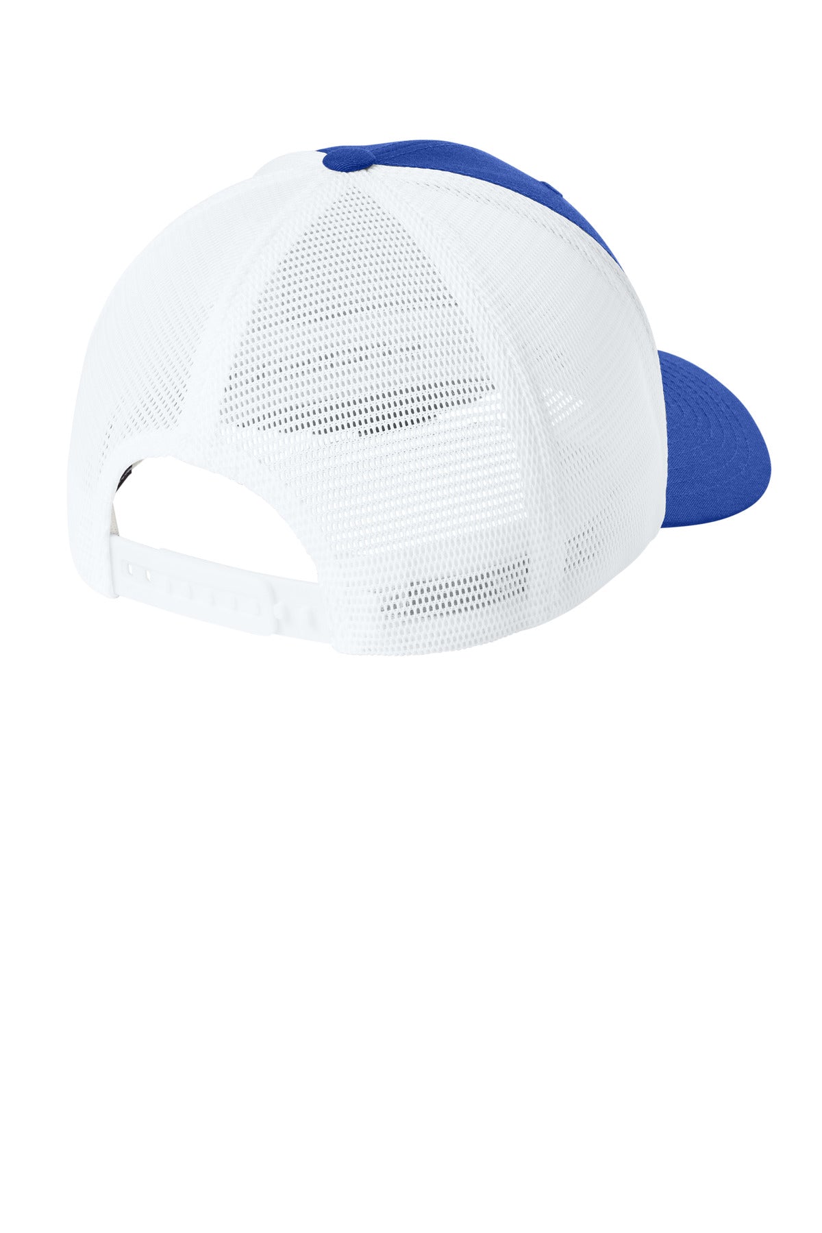 Flexfit 110 Mesh Cap FF110M - Royal/ White - back