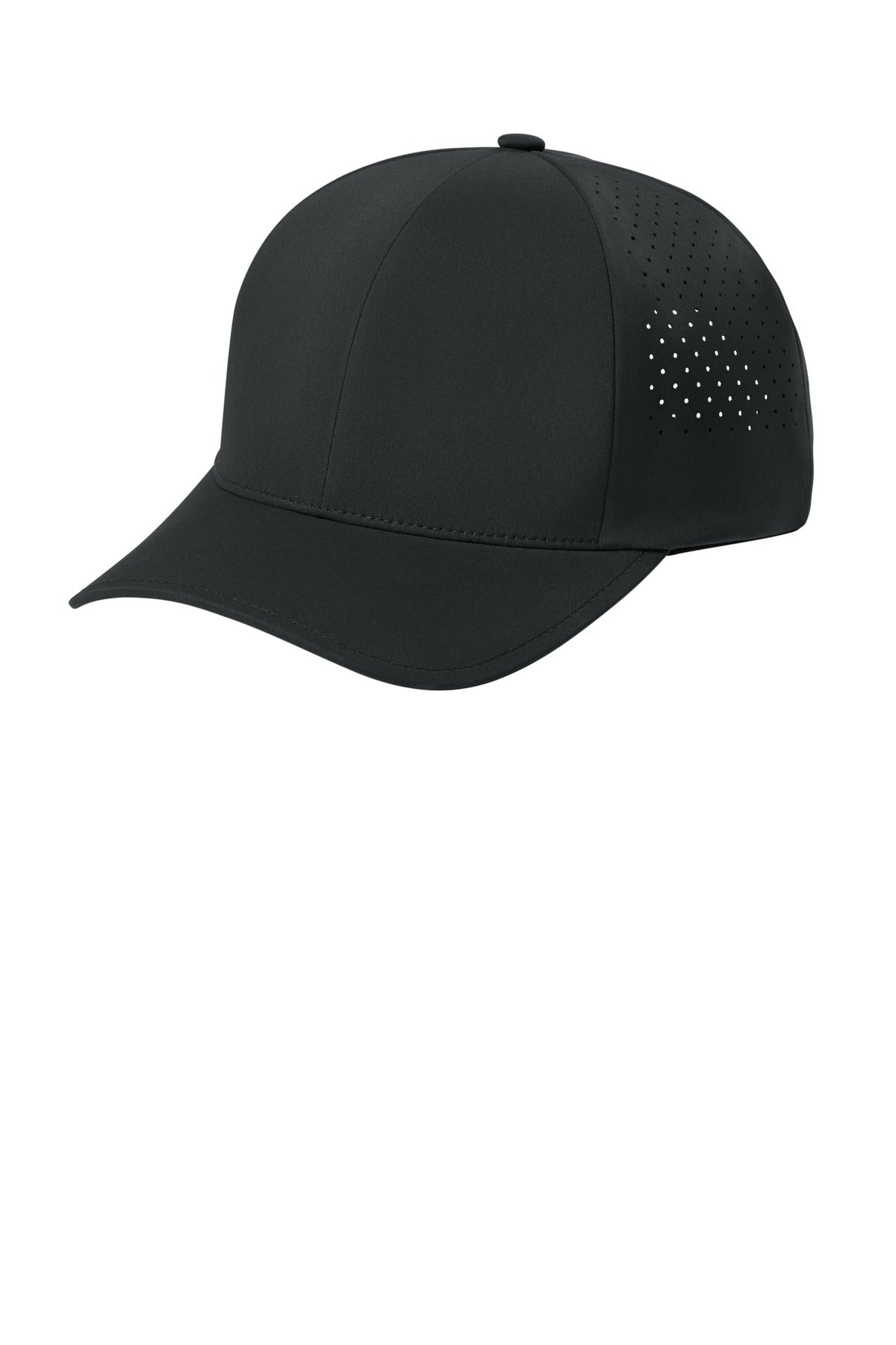 Flexfit Delta Perforated Cap FF180AP - Black - front